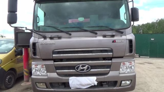 Видео: Hyundai Trago: эмулятор AdBlue — ТракСистемс